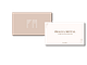 Minimalistic Business Card business card visiting card visiting card design